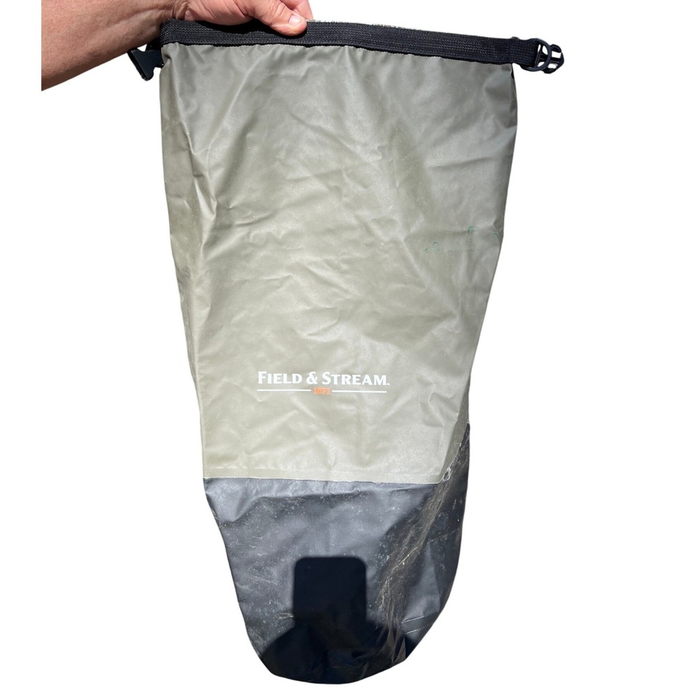 Field & Stream 1871 Waterproof Dry Bag Duffel Outdoor Gear Storage Olive Black - Picture 4 of 6